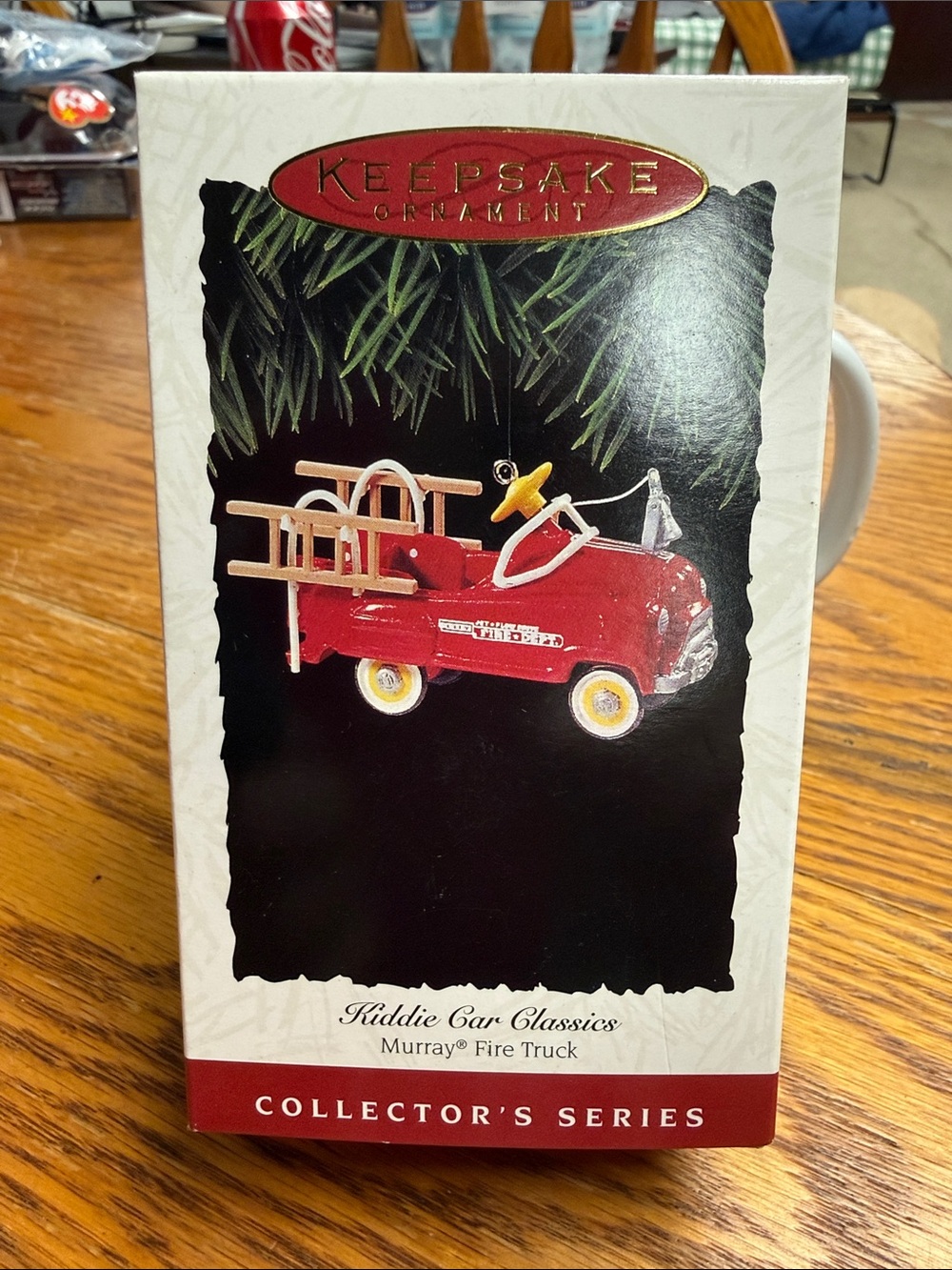 Keepsake Ornament Murray Fire Truck - Red new